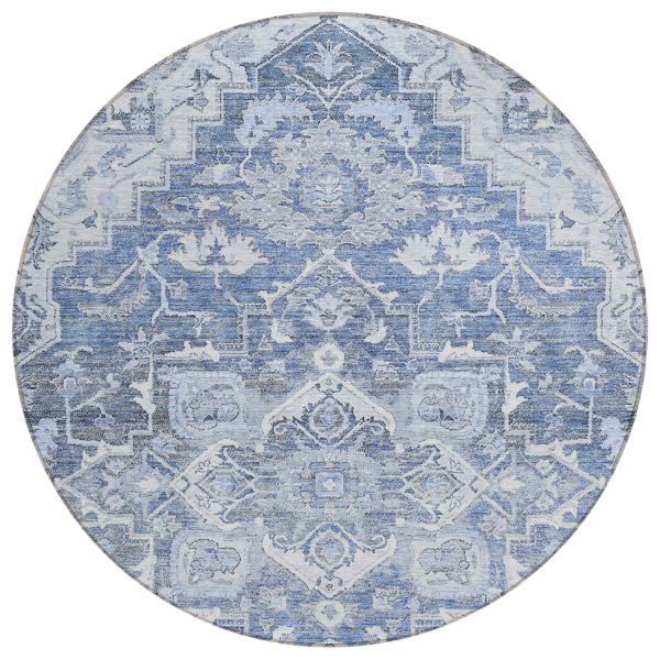 Addison Rugs Chantille Denim 8'0" x 8'0" Round