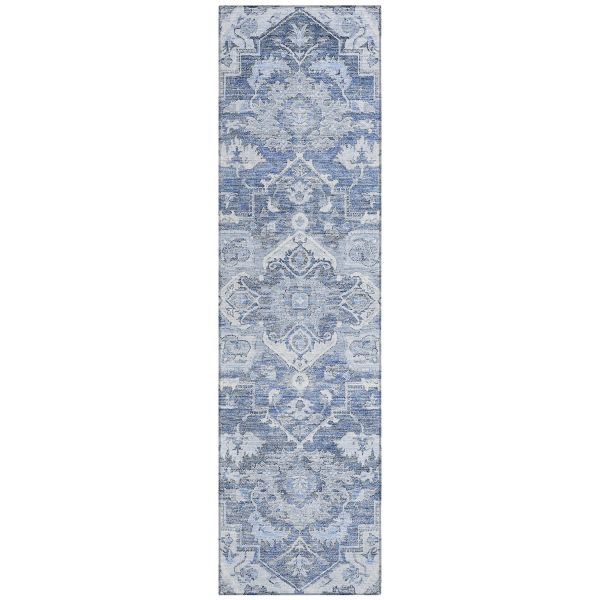 Addison Rugs Chantille Denim 2'3" x 7'6" Runner