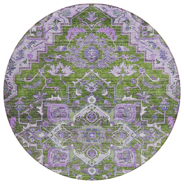 Addison Rugs Chantille Olive 8'0" x 8'0" Round