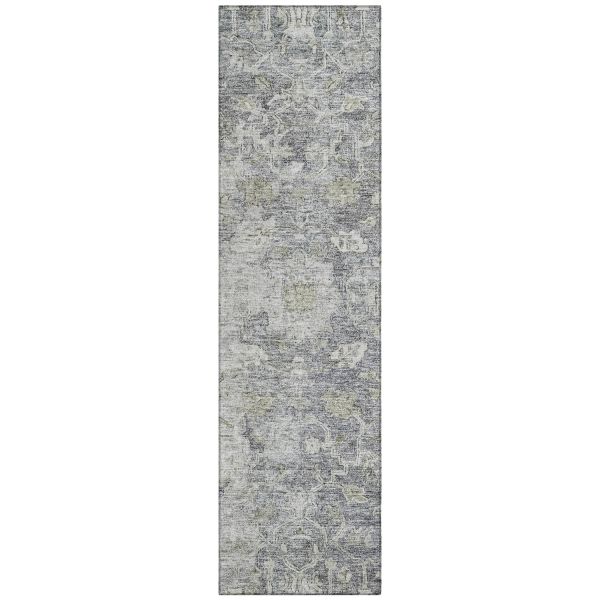 Addison Rugs Chantille Gray 2'3" x 7'6" Runner