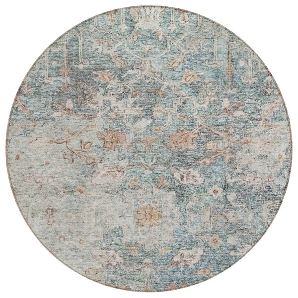 Addison Rugs Chantille Green 8'0" x 8'0" Round