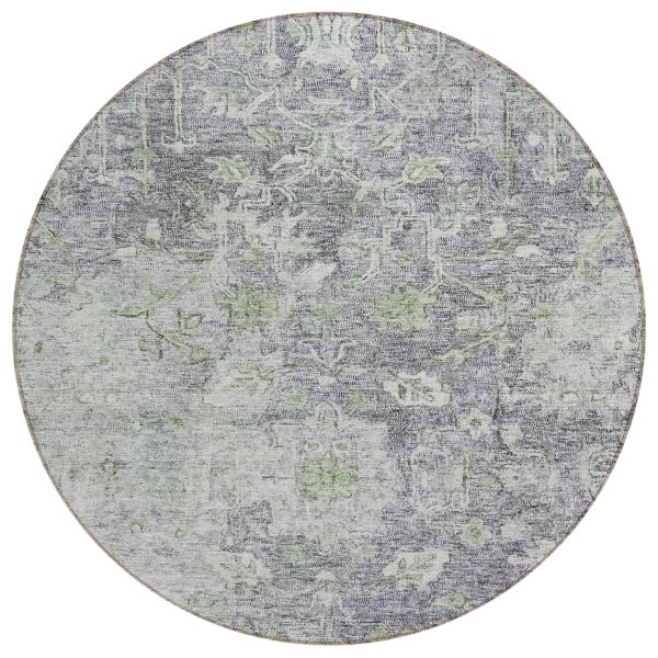 Addison Rugs Chantille Plum 8'0" x 8'0" Round Collection