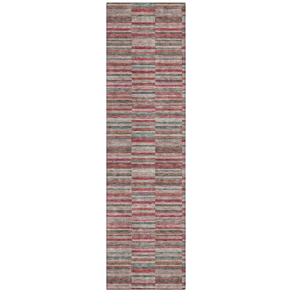 Addison Rugs Chantille Red 2'3" x 7'6" Runner Collection