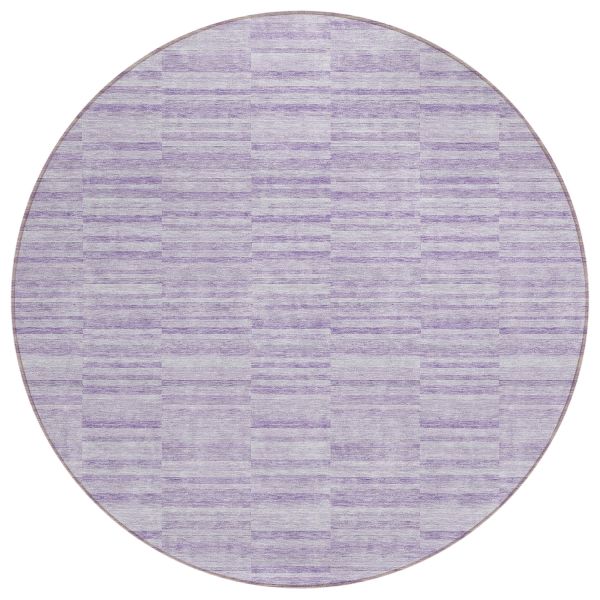 Addison Rugs Chantille Plum 8'0" x 8'0" Round Collection