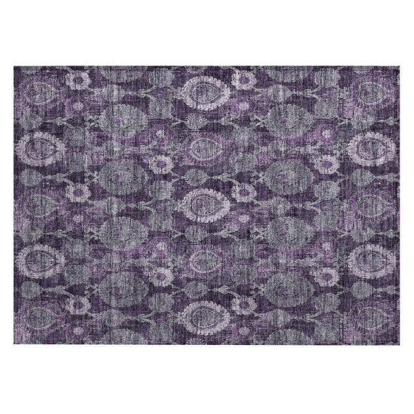 Addison Rugs Chantille Eggplant 1'8" x 2'6"