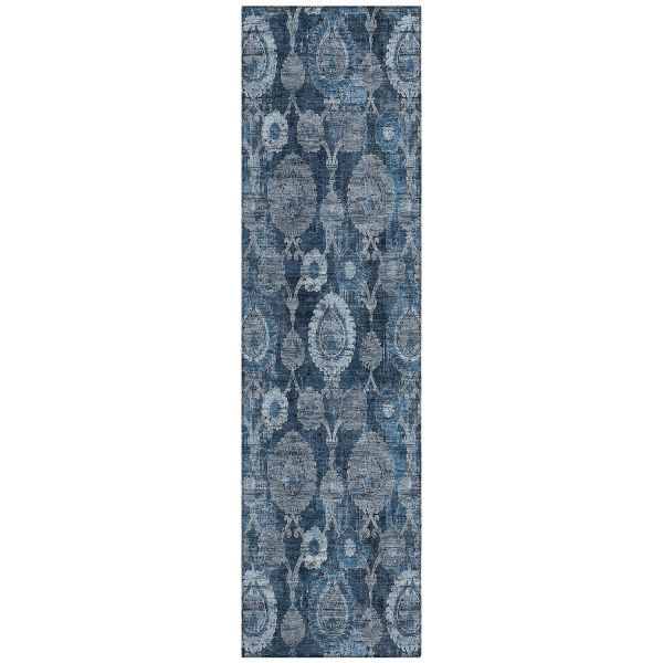 Addison Rugs Chantille Navy 2'3" x 7'6" Runner