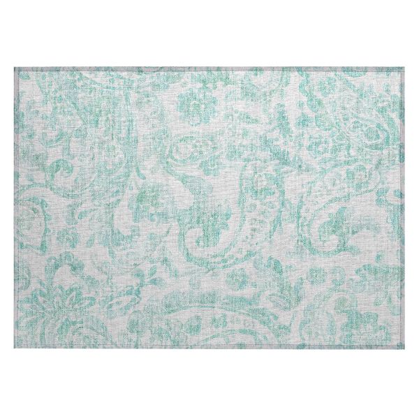 Addison Rugs Chantille Turquoise 1'8" x 2'6"