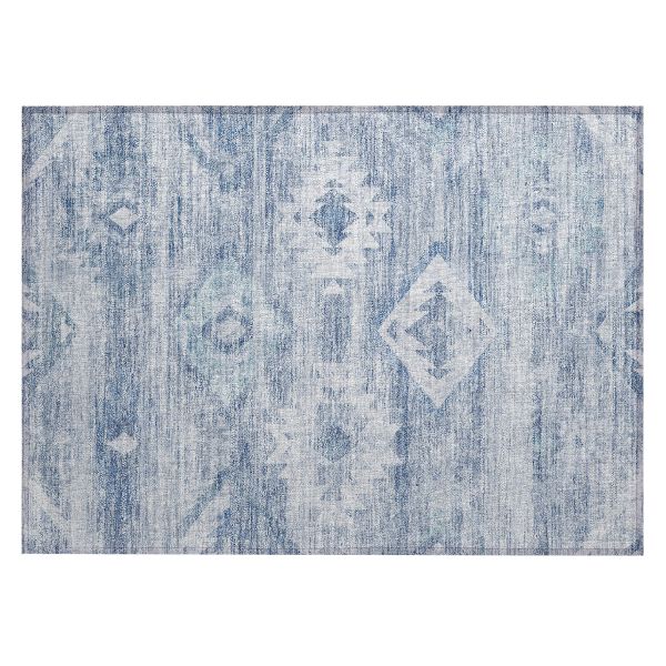 Addison Rugs Chantille Blue 1'8" x 2'6" Collection
