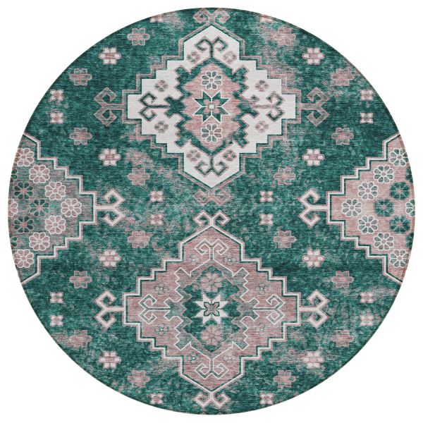 Addison Rugs Chantille Emerald 8'0" x 8'0" Round