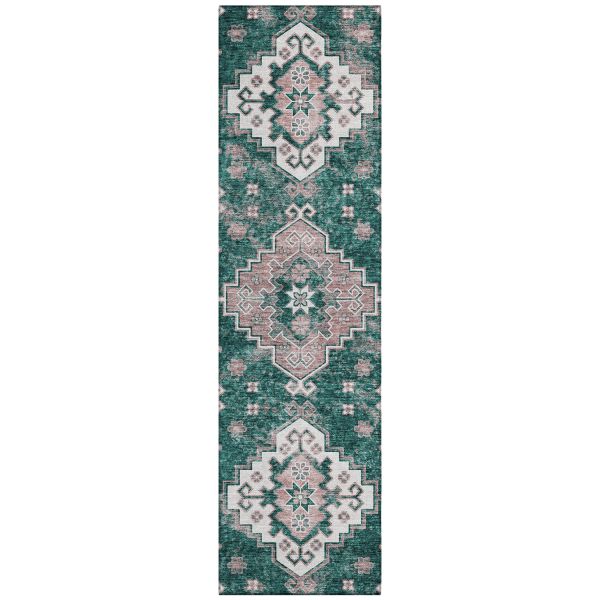 Addison Rugs Chantille Emerald 2'3" x 7'6" Runner