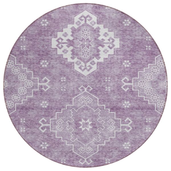 Addison Rugs Chantille Lavender 8'0" x 8'0" Round