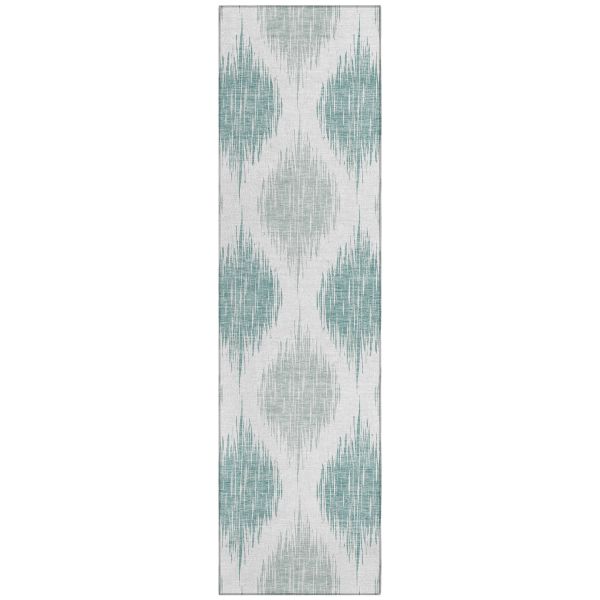 Addison Rugs Chantille Aqua 2'3" x 7'6" Runner