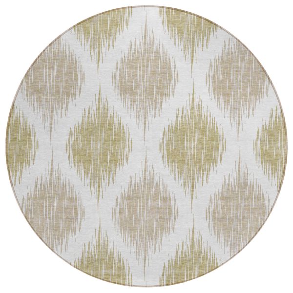 Addison Rugs Chantille Gold 8'0" x 8'0" Round