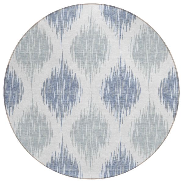 Addison Rugs Chantille Sky 8'0" x 8'0" Round