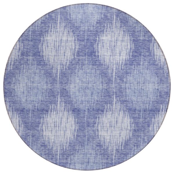Addison Rugs Chantille Denim 8'0" x 8'0" Round Collection