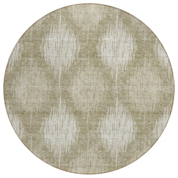 Addison Rugs Chantille Taupe 8'0" x 8'0" Round