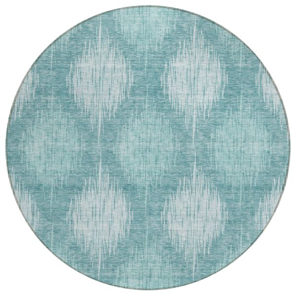 Addison Rugs Chantille Teal 8'0" x 8'0" Round