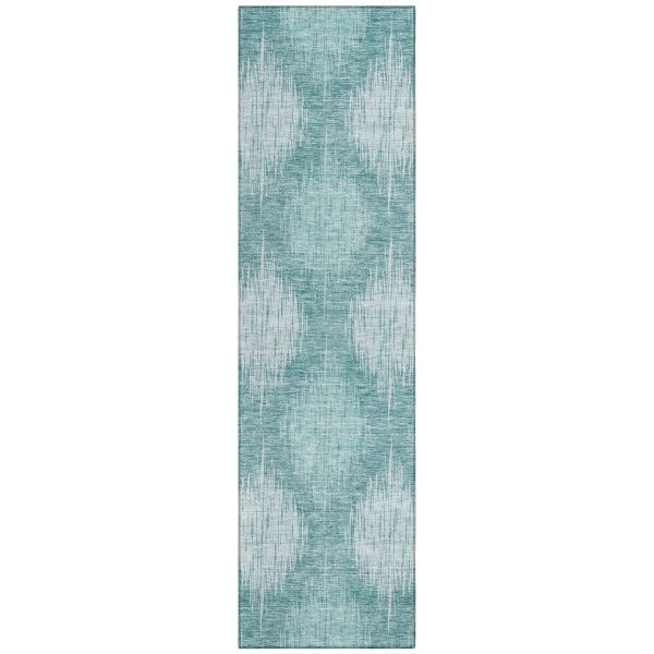 Addison Rugs Chantille Teal 2'3" x 7'6" Runner