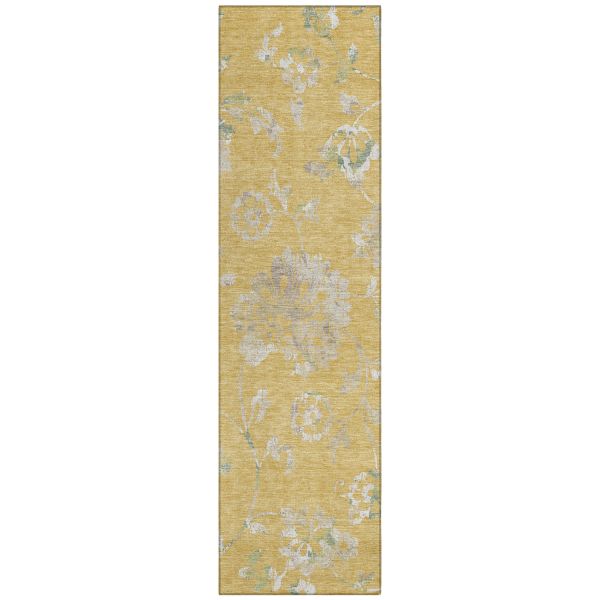 Addison Rugs Chantille Gold 2'3" x 7'6" Runner