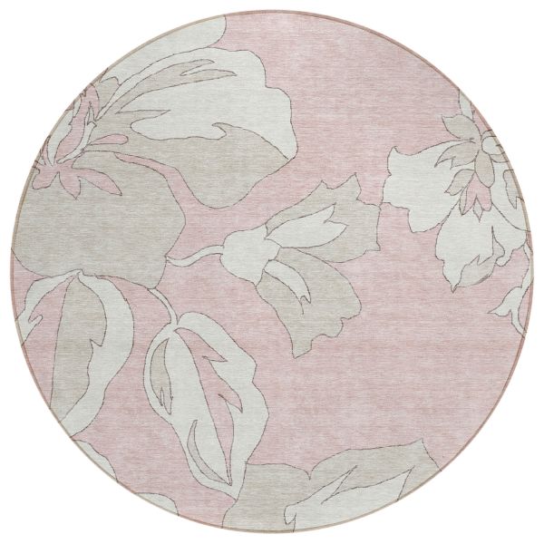 Addison Rugs Chantille Pink 8'0" x 8'0" Round