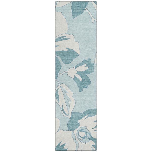 Addison Rugs Chantille Teal 2'3" x 7'6" Runner