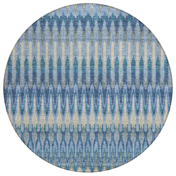 Addison Rugs Chantille Denim 8'0" x 8'0" Round
