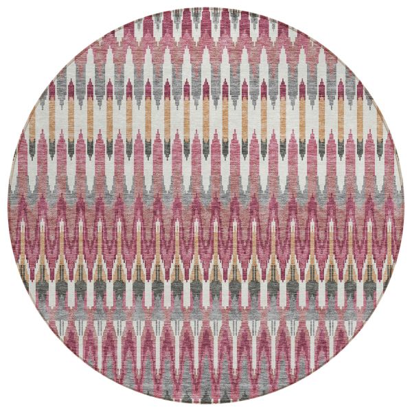 Addison Rugs Chantille Mauve 8'0" x 8'0" Round Collection