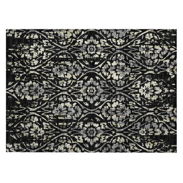 Addison Rugs Chantille Black 1'8" x 2'6"