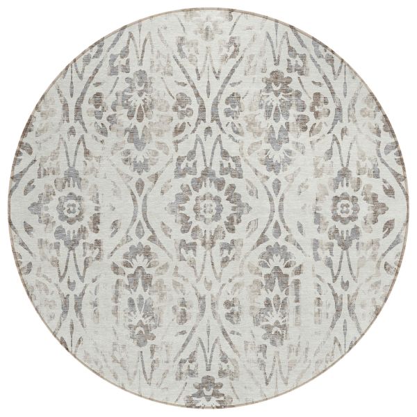 Addison Rugs Chantille Ivory 8'0" x 8'0" Round