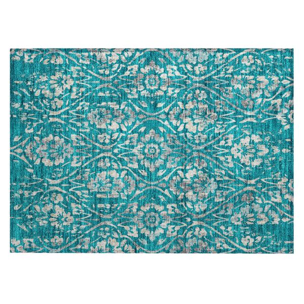Addison Rugs Chantille Teal 1'8" x 2'6"