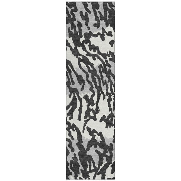 Addison Rugs Chantille Black 2'3" x 7'6" Runner