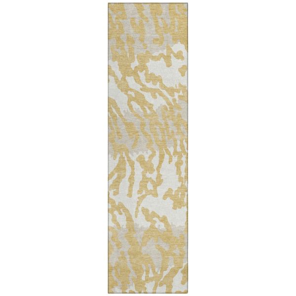 Addison Rugs Chantille Gold 2'3" x 7'6" Runner Collection