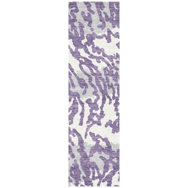 Addison Rugs Chantille Purple 2'3" x 7'6" Runner Collection