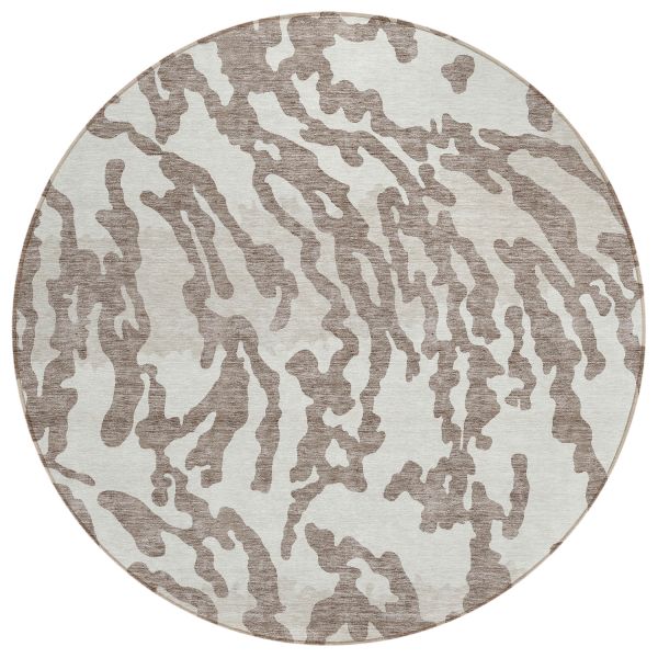 Addison Rugs Chantille Taupe 8'0" x 8'0" Round