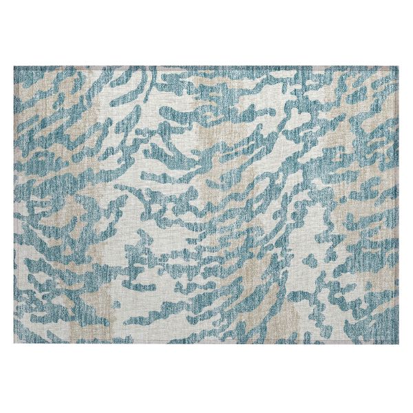 Addison Rugs Chantille Teal 1'8" x 2'6" Collection