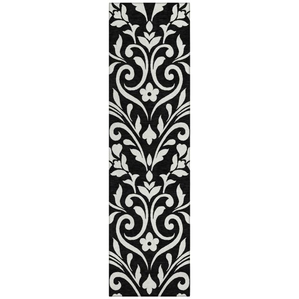 Addison Rugs Chantille Black 2'3" x 7'6" Runner