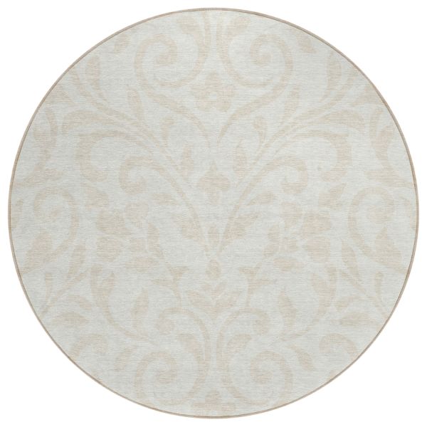 Addison Rugs Chantille Ivory 8'0" x 8'0" Round
