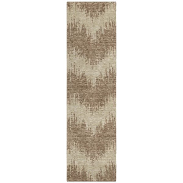 Addison Rugs Chantille Brown 2'3" x 7'6" Runner