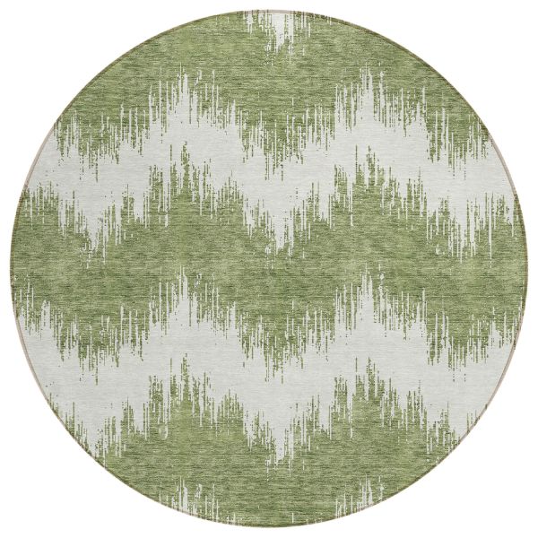 Addison Rugs Chantille Green 8'0" x 8'0" Round