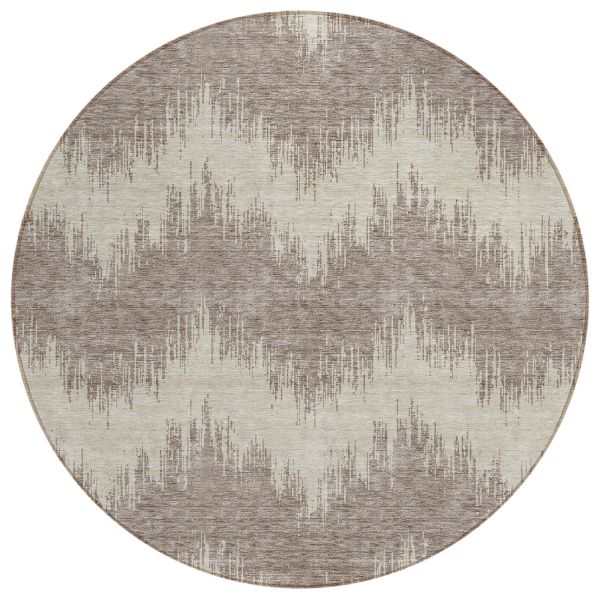 Addison Rugs Chantille Taupe 8'0" x 8'0" Round