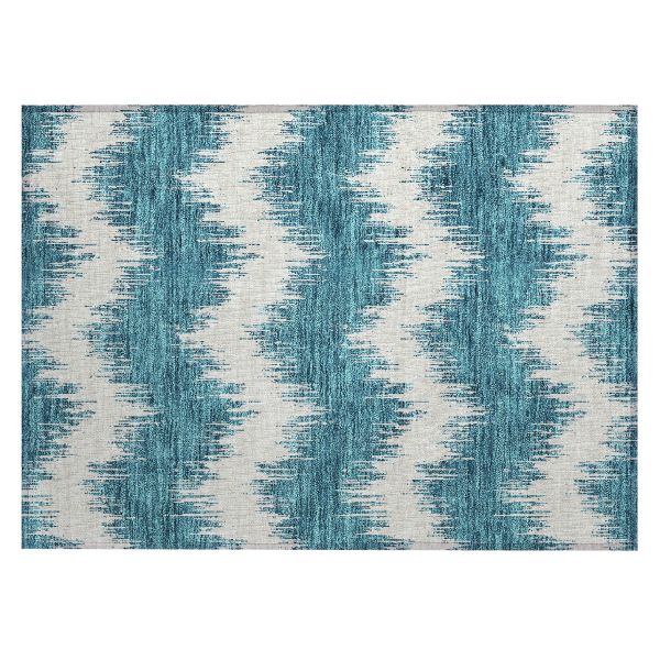 Addison Rugs Chantille Teal 1'8" x 2'6"