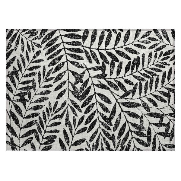 Addison Rugs Chantille Black 1'8" x 2'6"