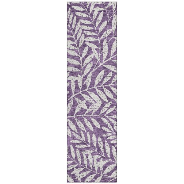 Addison Rugs Chantille Purple 2'3" x 7'6" Runner