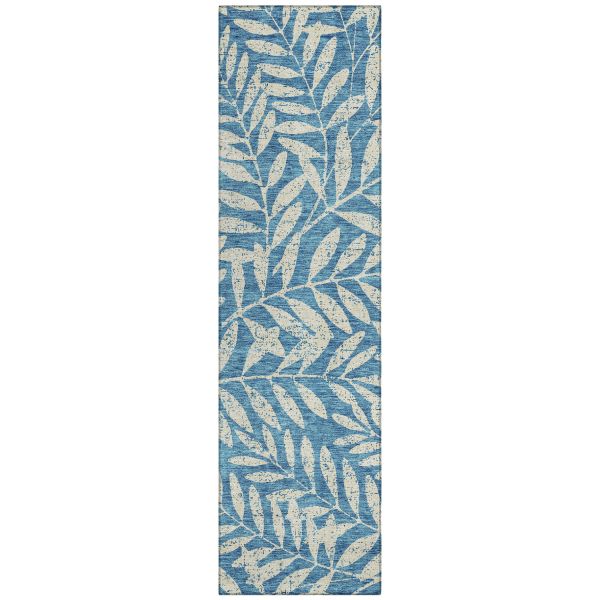 Addison Rugs Chantille Teal 2'3" x 7'6" Runner