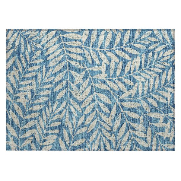 Addison Rugs Chantille Teal 1'8" x 2'6"