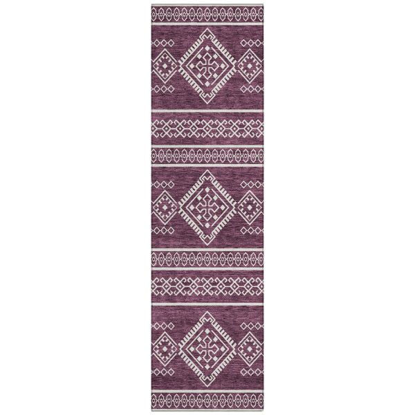 Addison Rugs Chantille Eggplant 2'3" x 7'6" Runner