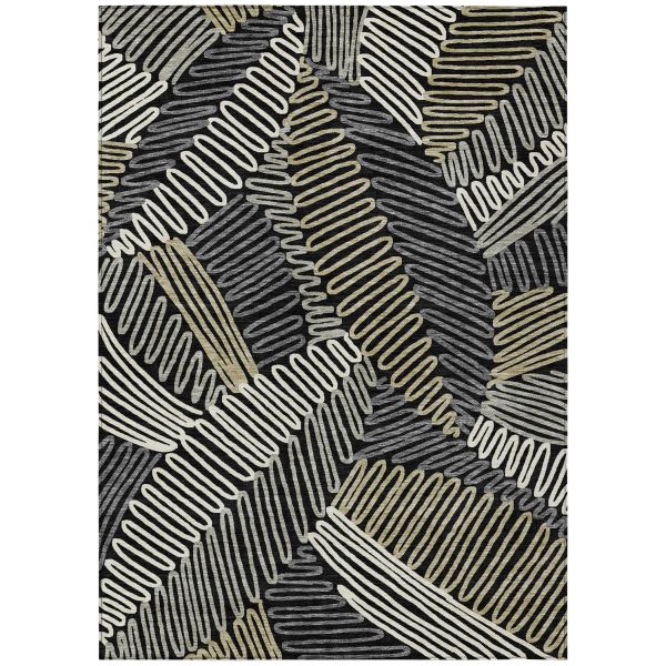 Addison Rugs Chantille Black 5'0" x 7'6"