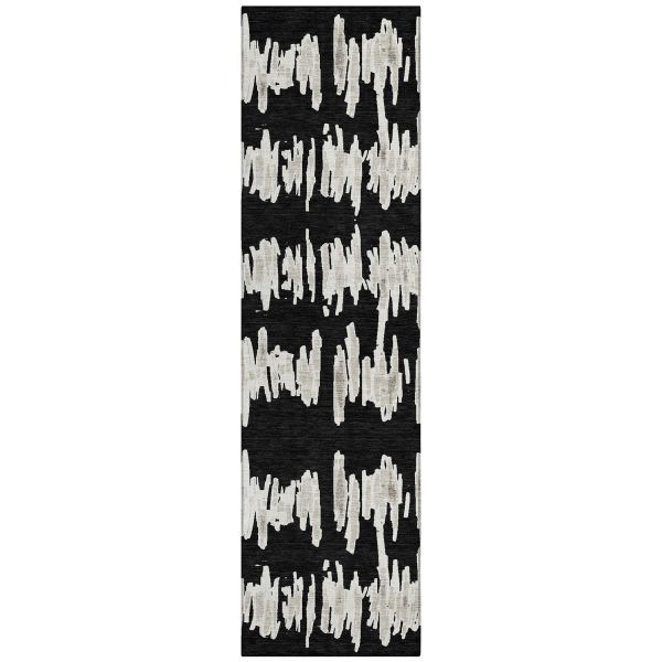 Addison Rugs Chantille Black 2'3" x 7'6" Runner