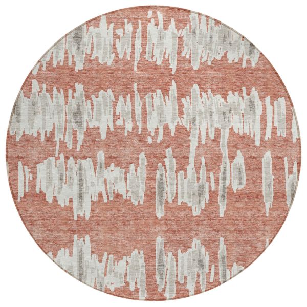 Addison Rugs Chantille Salmon 8'0" x 8'0" Round