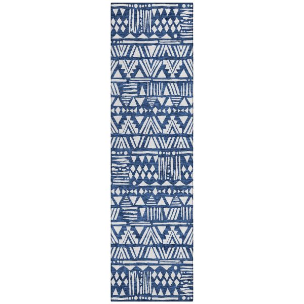 Addison Rugs Chantille Navy 2'3" x 7'6" Runner